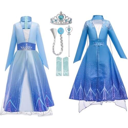 Princess Girl Dress Role Playing Frocks For Kids Costume Halloween Cosplay Birthday Party 8 10 Years Children Dress Up Disfraz