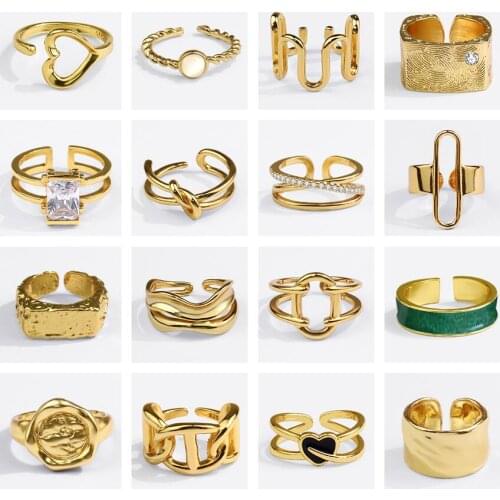 Women's Gold Rings PONYKISS China