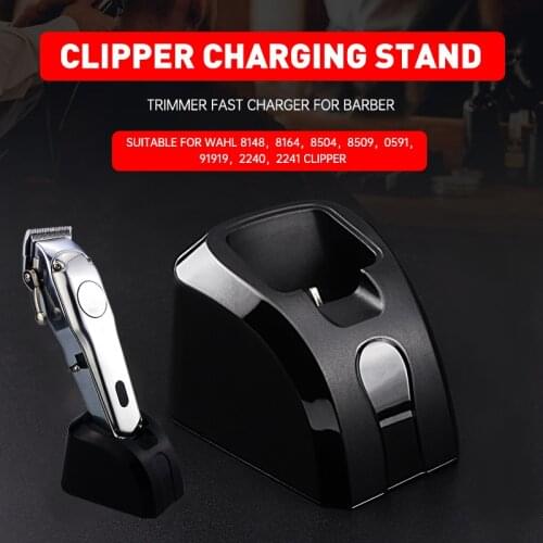 Professional Hair Clipper Charging Stand Quick Charger Trimmer Base Barber Tools Accessory For Wahl Clipper Dock