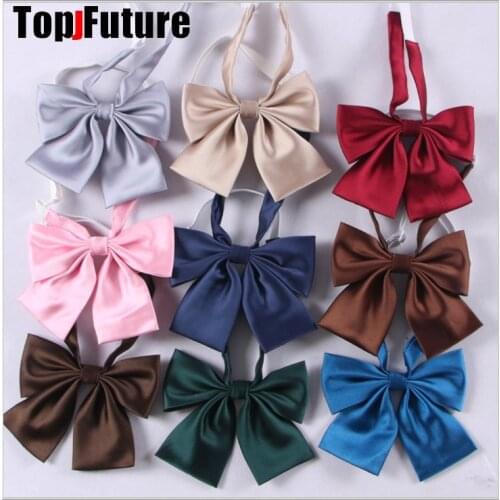 School Dresses For Girls And Boys Students Jk Uniform Collar Tie High School Uniform Accessories shirt collar tie Solid