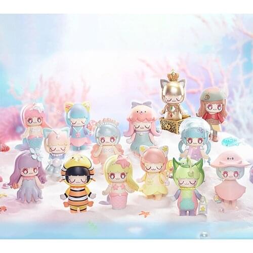Guess Bag Blind Box Toys Kimmy&Miki Undersea Adventure Blind Box Caja Ciega Blind Bag Toy Anime Figures Cute Girl Gift Ornaments