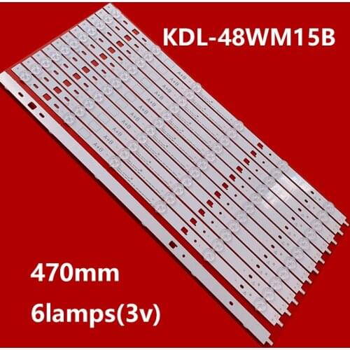 12PCS LED Backlight strip for SAMSUNG_2014_SONY_DIRECT_48_A_3228 LM41-00091N LM41-00091P KDL-48WM15B KDL-48W600B KDL-48R480B