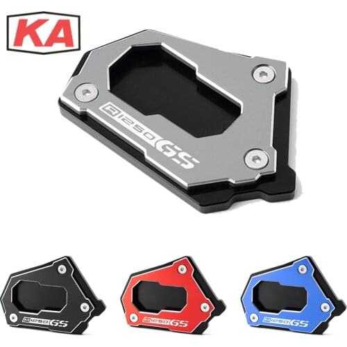 CNC Motorcycle Kickstand Foot Side Stand Extension Pad Support Plate Cover For BMW R1250GS HP R 1250GS 1250 GS R1250 GSA 2020