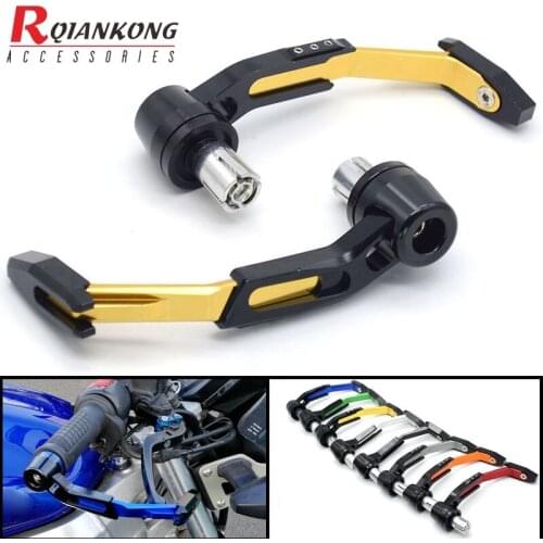 Universal Motorcycle Hand Protect Brake Clutch Levers Guard Falling Protection For YAMAHA YZF R1 R3 R6 R15 R25 FZ6 MT07 MT 09 10