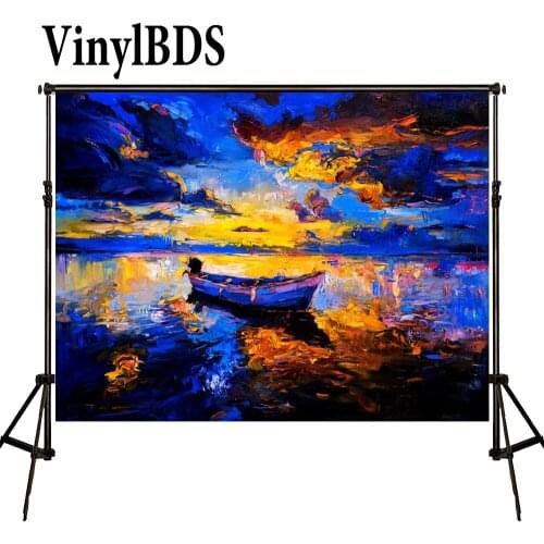 VinylBDS Photo Background Sunset Beach Bokeh Backdrop Photography Scenic Backdrops Lona Para Fundo Vintage Photocall Wedding