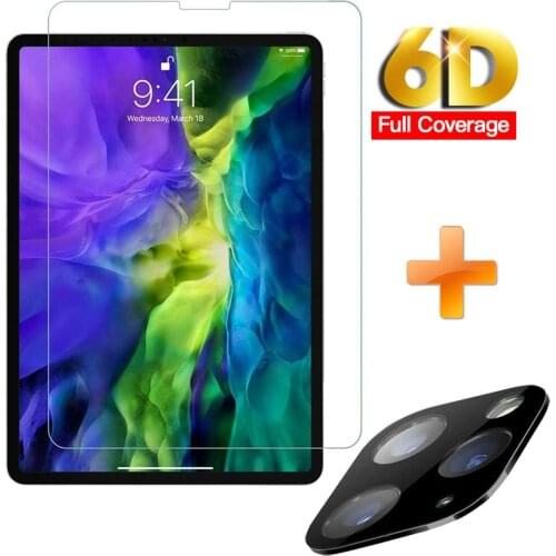 Screen protector For Apple iPad pro 12.9 11 2020 2018 tempered glass For iPad Pro 12.9 1st 2nd 3rd 4th transparent glass guard