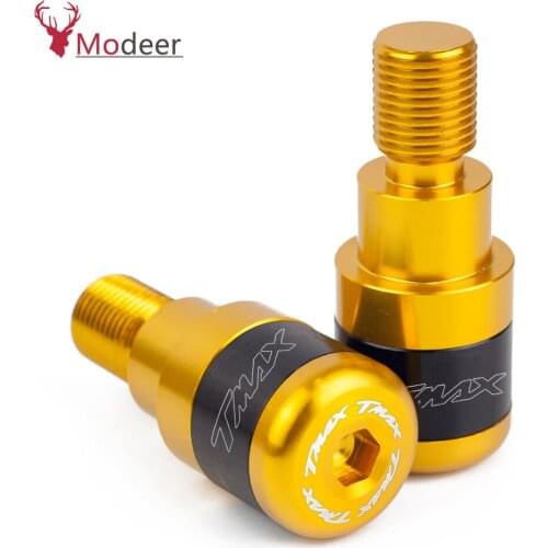 Handlebar Grip Ends For Yamaha T MAX TMAX 530 500 TMAX530 T-MAX 530 DX SX 2008-2010 2011 2012 2013 2014 2015 2016 2017 2018 2019