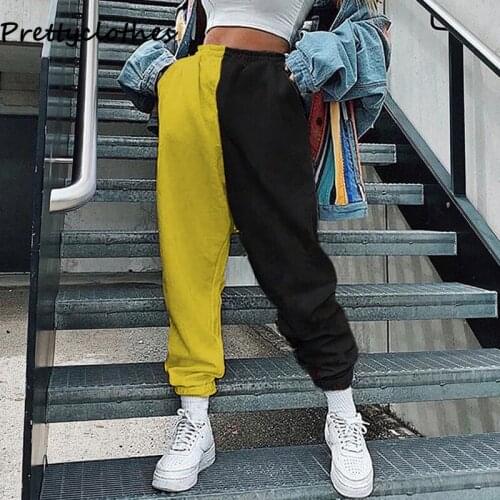 Female Clothing For Women Elastic Waist All-Match Fashion And Casual Harem Pants High Waisted Clothes Style Butterfly Printed