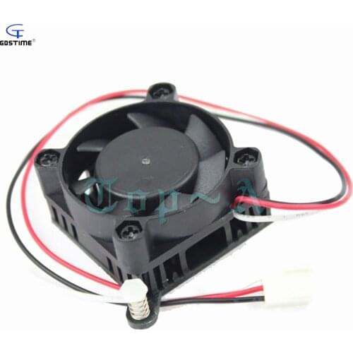 1 Piece Gdstime Heat Sink Northbridge Cooler 12V 3Pin North bridge Cooling Fan 40mm x 10mm 3D Printer Heatsink Radiator