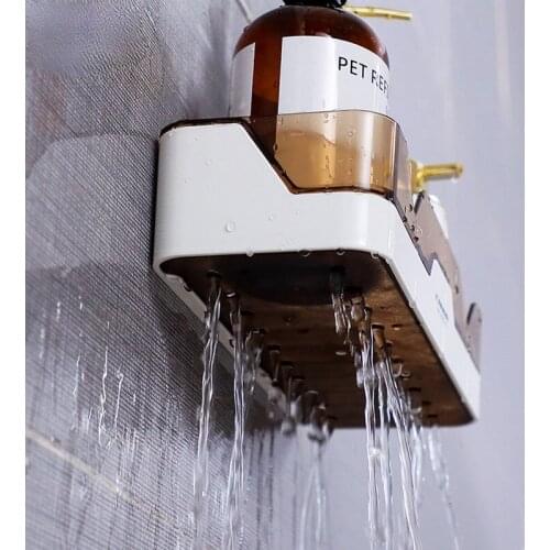 1pcs No-punching Rack Can Be Used In Kitchen, Bathroom and Other Wall Hanging Suckers Durable and Quick Installation