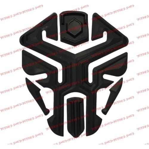 2016 New design King kong 3D Rubber sticker Motorcycle sticker Fuel Gas Tank Pads Tank Protector Tank sticker Tank decals Black
