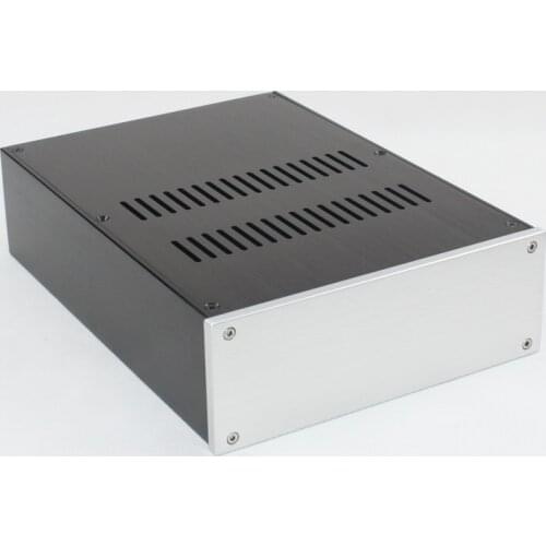 308 * 223 * 80MM WA103 All Aluminum Box Without Holes for Power Amplifier Pre-level Chassis Luxury Amplifier Chassis DIY Shell