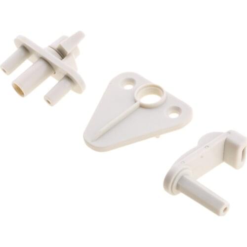 4pcs Universal Pontoon Boat Gate Latch Fits 1' 1-1/8' &1-1/4' Square Tubing, Rattle proof