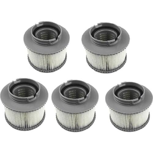 5 Piece Filters Camaro Blue Sea Elegance Hot Tub Spa Cartridges Best Gifts for Inflatable Spa for Mspa