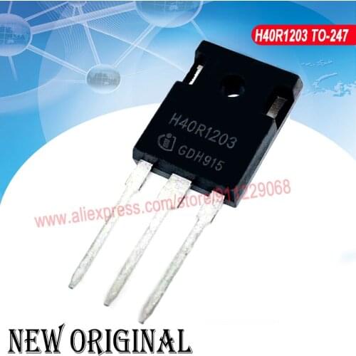 5 Pieces) H40R1203 IHW40N120R3 1200V 40A / 43NM60ND STW43NM60ND 650V 35A / H20R1202 IHW20N120R2 / K75H603 IKW75N60H3 TO-247
