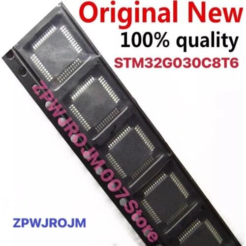 5pcs STM32G030C8T6 STM32G030 C8T6 LPQF-48
