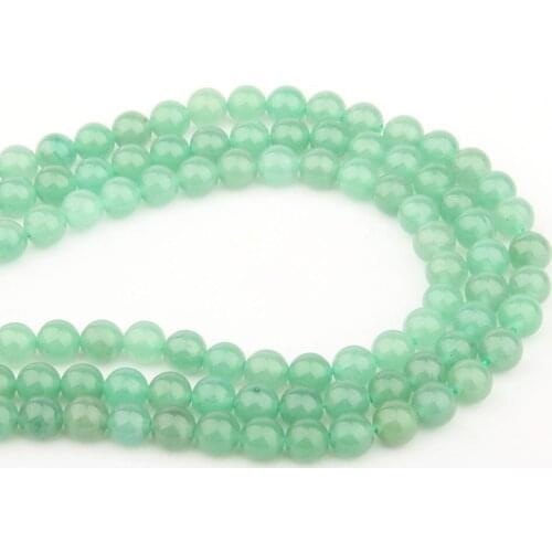 Natural Stone Green Aventurine Beads Round Loose Beads For DIY Necklace Bracelet Jewelry Making Supplies 4 6 8 10mm