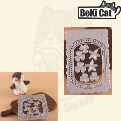 Elegant display a5 Metal Cutting Dies Stencils for DIY Scrapbooking photo album Decorative DIY Paper Cards