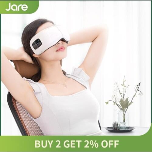 Jare 268-7 Electric Vibrator Massage Warm Relax Music Bluetooth Eye Massager