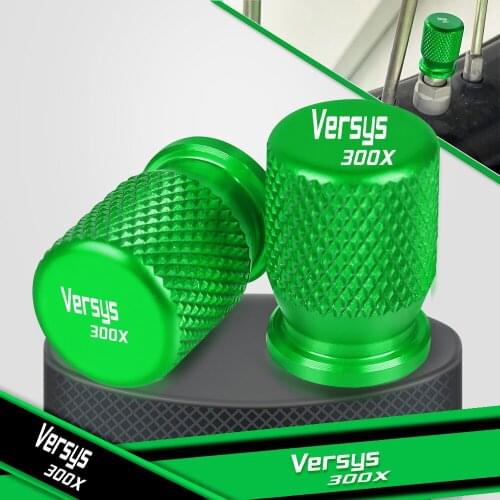 CNC Tire Valve Air Port Cover Caps Motorcycle Accessorie For Kawasaki VERSYS300X VERSYS 300X 300 X 2008 2009 2010-2019 2020 2021