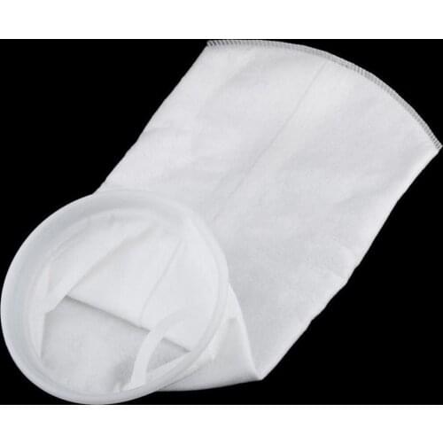 Aquarium Fish Tank Filter Bag Mesh Net Sump Felt Sock Micron Replacement White Aquarium Gravel PP Felt Cleaner Filter Bag