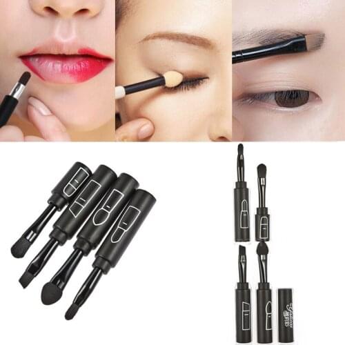 4 in 1 MakeUp Brushes Set lip Eyebrow Eyeliner Blush Eyeshadow Professional Make Up Brush Tools
