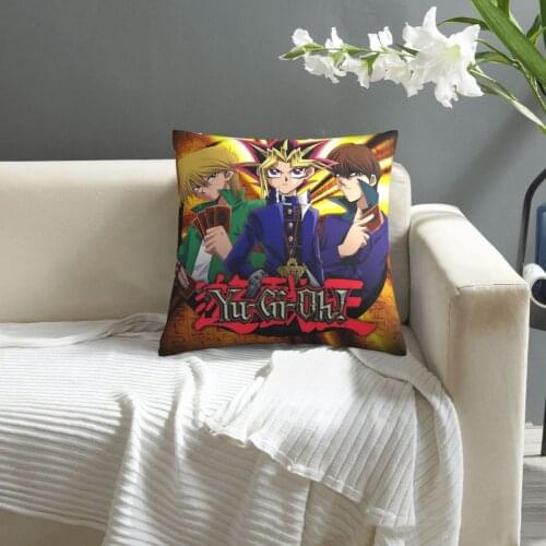 Yugioh pillowcase printed cushion cover sofa waist pillow pillow cover