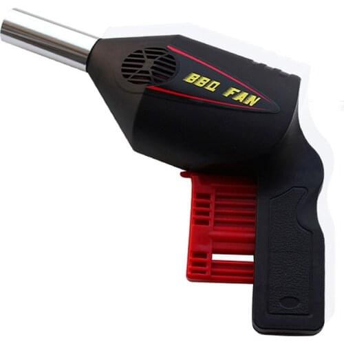 NEW Useful BBQ Fan Air Blower Barbecue Tools Pressing Fire Bellows Portable Fan -30