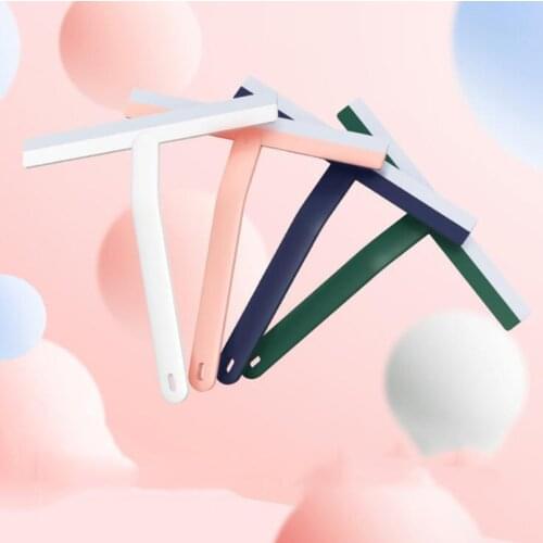 New Glass Window Wiper Household Car Cleaning Shower Bathroom Mirror Scraper Vapor Removal Dirt Cleaning Brush Tools