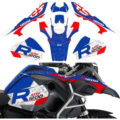 Suitable for BMW R1200GS Adventure R1200 ADV motorcycle decal protective cover cushion, fender, fuel tank, UV protection