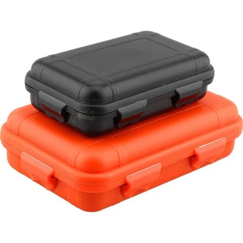 Large/Small Portable Waterproof Box Shockproof Outdoor Airtight Storage Case Survival Tool Container Anti Pressure Carry Box