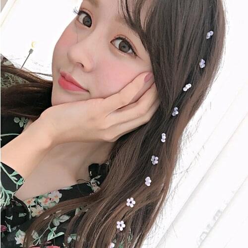 Sale 1 String Crystal Flower Streamline Hair Comb Hairbands Invisible Beads braided Super Fairy Hair Decorative