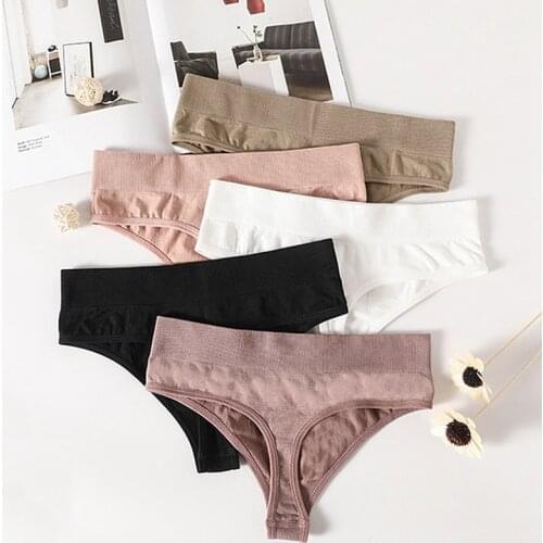 Sexy Women Thongs G-string Underwear Wide Waisted Briefs Panty Breathable Women Panties Sexy Underpants for Ladies Underwear