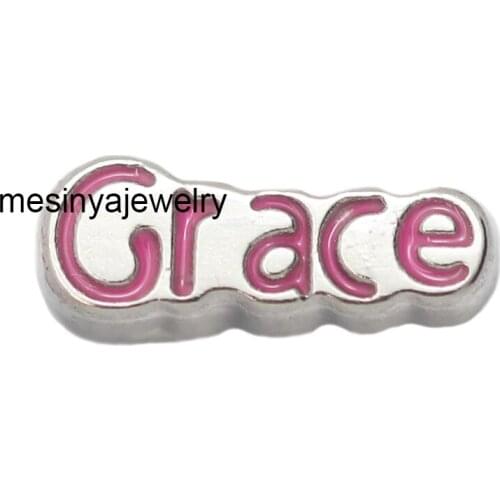 Best quality 10pcs grace floating charms for glass locket FC-943,Min amount $15 per order mixed items