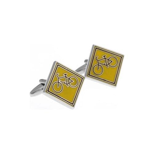 Bicycle Cufflink 15 Pairs Wholesale Free Shipping