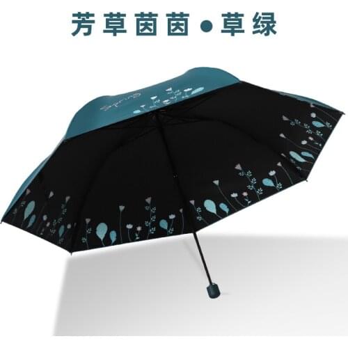 Sunshade Portable Umbrella Water Bottle Folded Water Proof Summer Automatic Umbrella Rain Women Parapluie Home Garden BX50UM