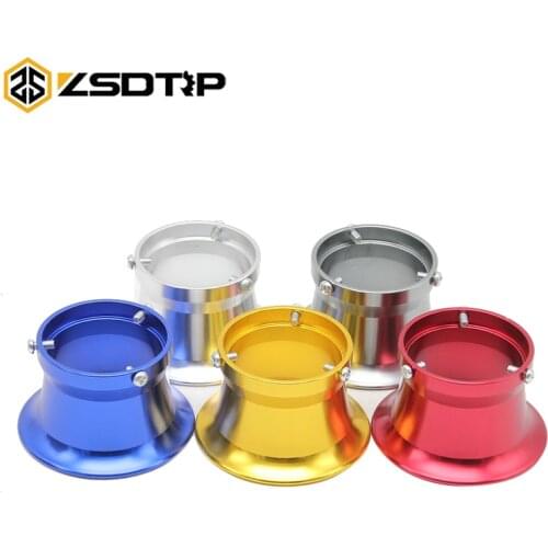 ZSDTRP 50mm Motorcycle Carburetor Air Filter Cup The Wind Cup Horn Cup Fit For Keihin OKO KOSO MIKUNI PWK24/26/28/30 E28 PE30
