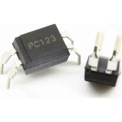 10PCS PC123 DIP4 DIP PC123B DIP-4 and original IC