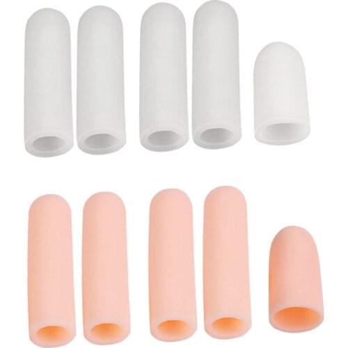 20Pcs Gel Toe Thumb Cap Finger Protector Cushions Pads Protection Protect