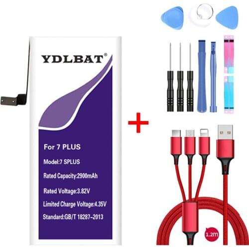 YDLBAT 2900mAh High Capacity Battery for iPhone 7 Plus 5.5" inch free Tool Kits+Battery sticker