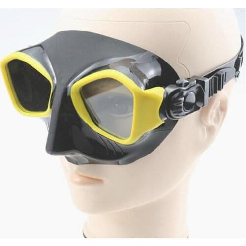 Safe Wear-resistant Anti-strike Diving Glasses Anti-fog Waterproof Silicone Diving Water Sport Goggles Eyewear for Swimming