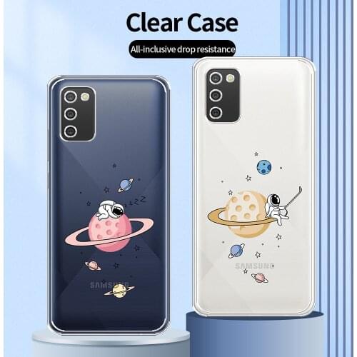 For Samsung Galaxy A02S Case Soft Protective Case For Samsung A02S Clear TPU Cover For Samsung A02S A02s Transparent Phone Coque