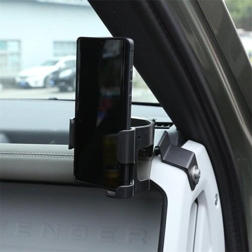Car GPS Navigation Mobile Phone Holder Phone Bracket For Land Rover Defender 110 2020 Accessories