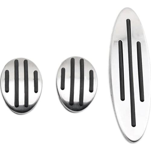 AL21 -Brake Clutch Gas Throttle Pedal Cover for Mini Cooper Accessories Fit R52, R53, R55, R56, R57, R58, R59, F55 Etc