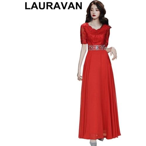 LAURAVAN Womens Evening Chiffon Dresses