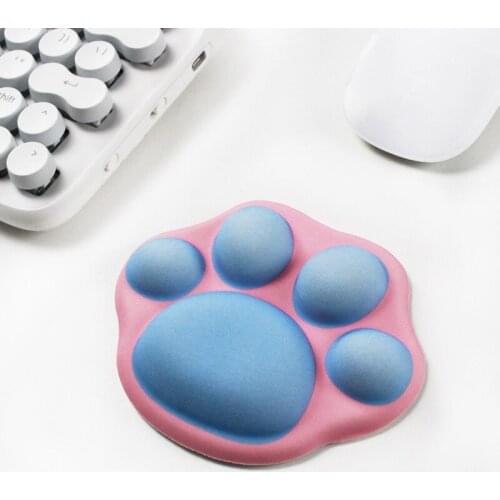 Cute Mouse Pad Kawaii Desk Mat Laptop Mouse Mat Cat Paw Mice Mat PC Laptop Computer Office Comfort Wrist Rest Support Gaming