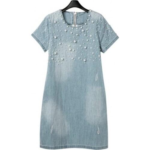 New Denim Maternity Dresses Pregnancy Dresses Knee-length Vestido Embarazada Maternity Clothes 7WM003