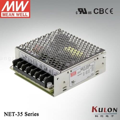 Original Mean well NET-35A 29.5W Triple output 5V 12V -5V Meanwell power supply