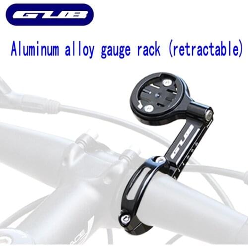 GUB 696 Aluminum Alloy Adjustable Bicycle Road Bike MTB Computer Stopwatch Speedometer Mount Holder For Garmin Bryton Cateye