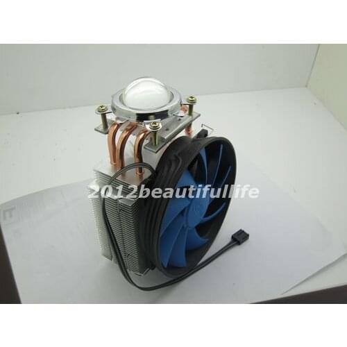 DC12V 50W 100W High Power Led Aluminium Cooler + 44mm Glass lens&reflctor DIY Heatsink kits